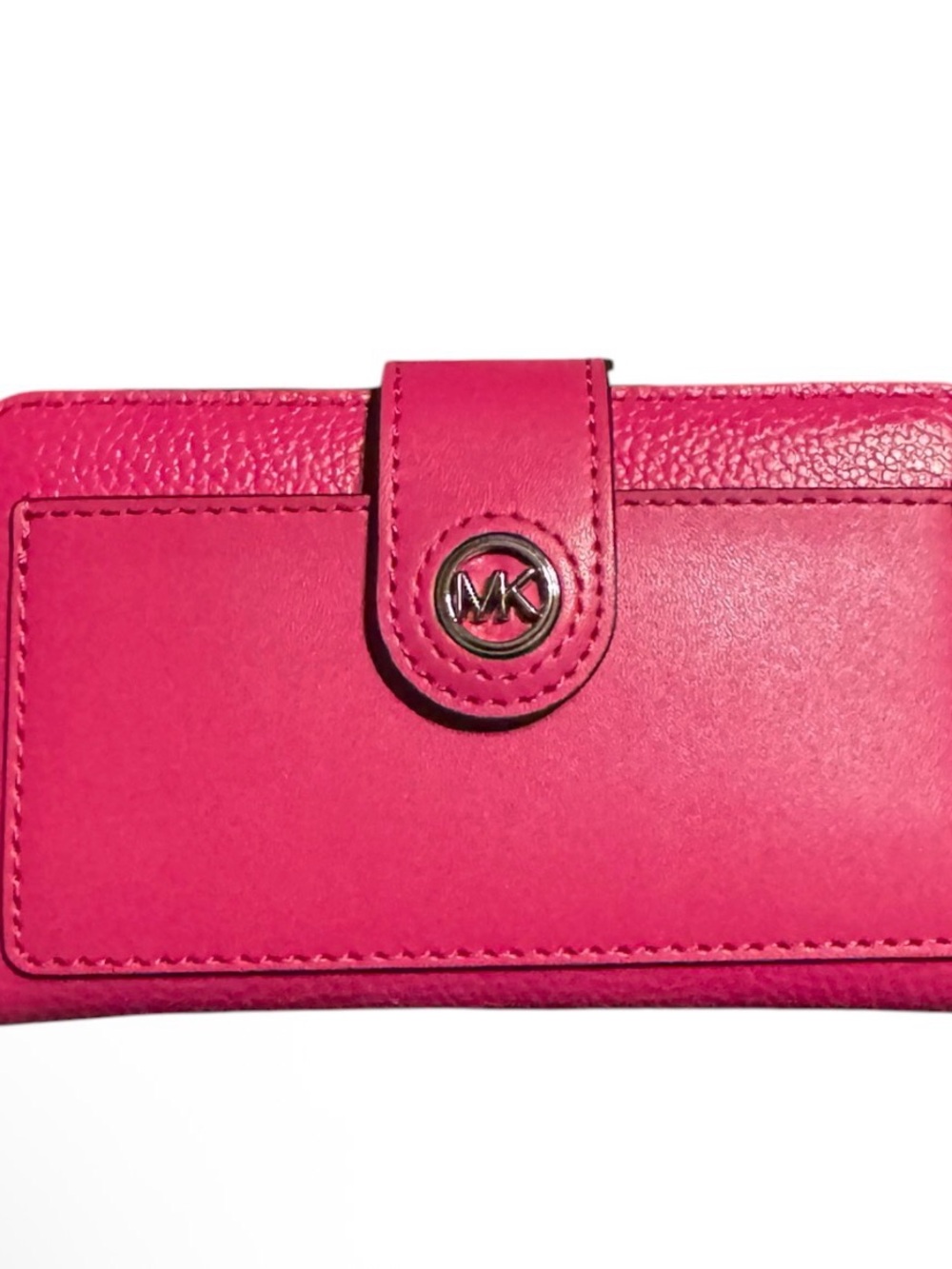 Michael Kors MK Charm Tab Pocket Bifold Wallet new - Picture 2 of 4